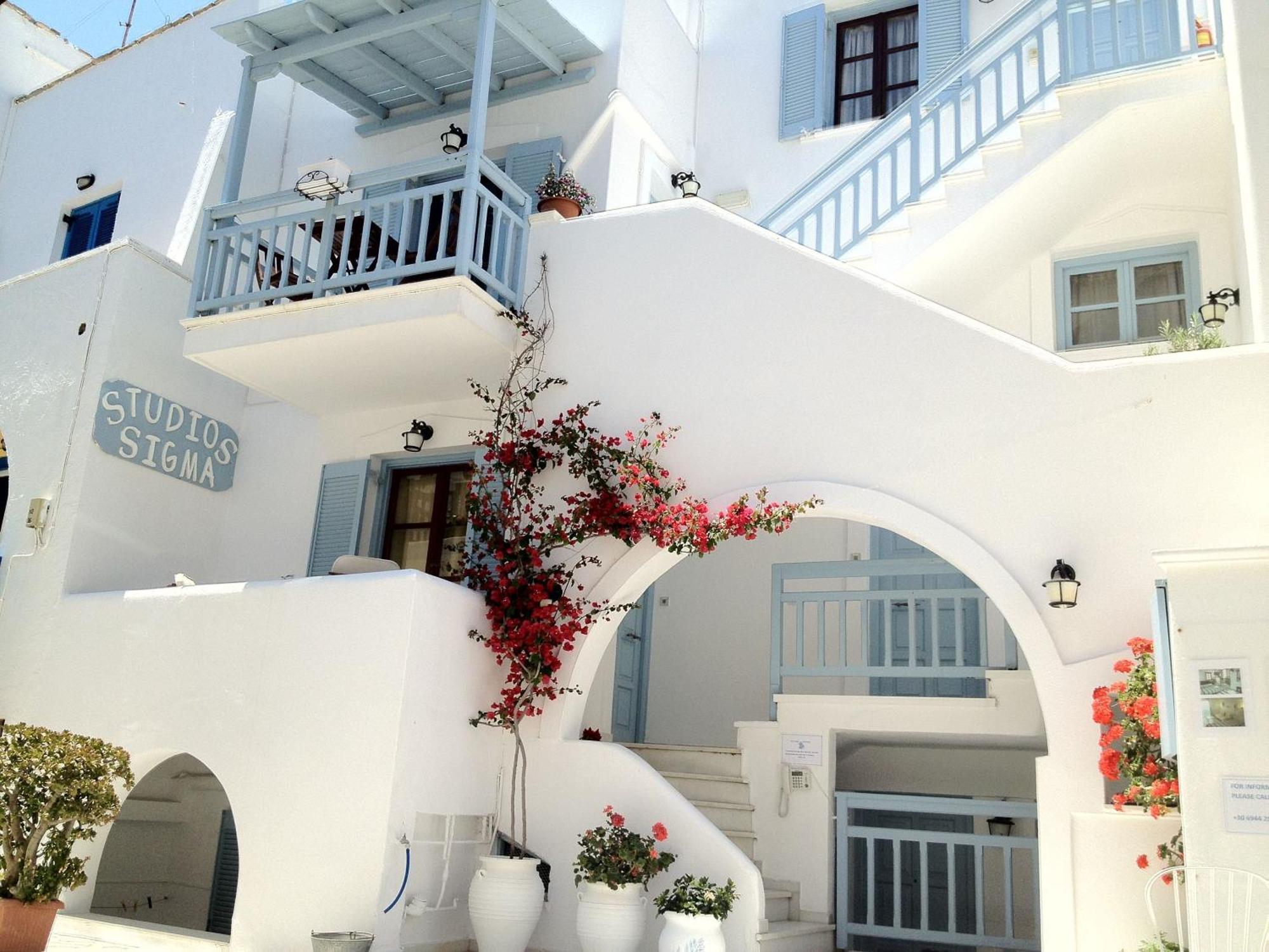 Sigma Studios On The Beach Naxos City Extérieur photo